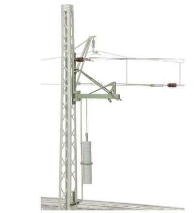 Odciąg pojedynczy na słup, H0, Viessmann 4174