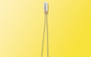 Żarówka bezbarwna T 1/2 Ø 1,8 mm bez kabla 16 V, 30 mA, Viessmann 6220