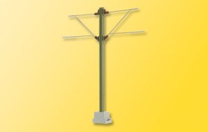 Słup trakcyjny 2-ramienny profil H, H0, Viessmann 4124
