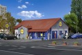 Supermarket LIDL, skala H0, Vollmer 43662