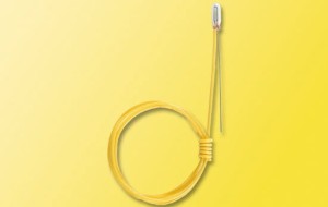 Żarówka bezbarwna T 1/2 Ø 1,8 mm 1 Kabel 16 V, 30 mA, Viessmann 6222