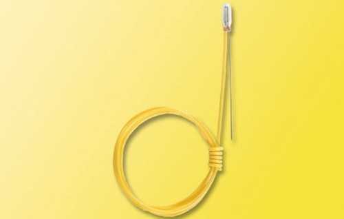 Żarówka bezbarwna T 1/2 Ø 1,8 mm 1 Kabel 16 V, 30 mA, Viessmann 6222