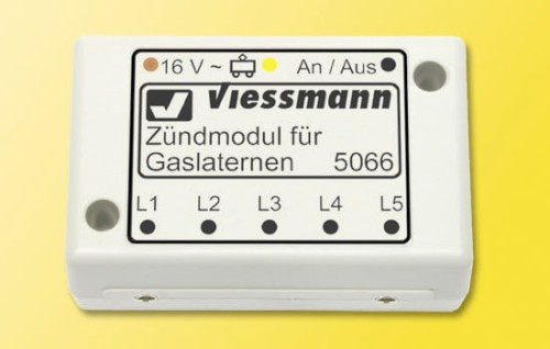 Moduł do symulacji palenia się latarni gazowych, Viessmann 5066